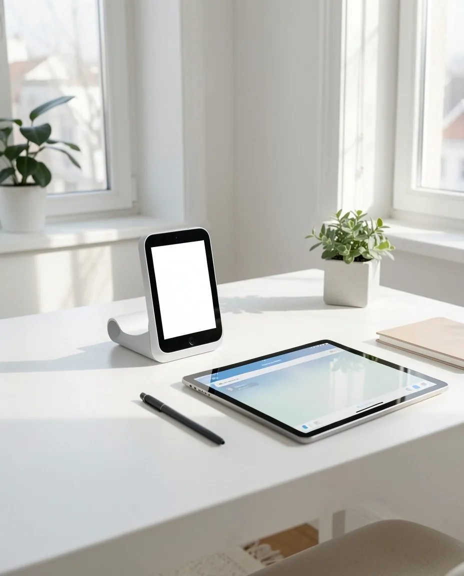 Espacio de trabajo organizado con herramientas digitales de Tolbrix Digital